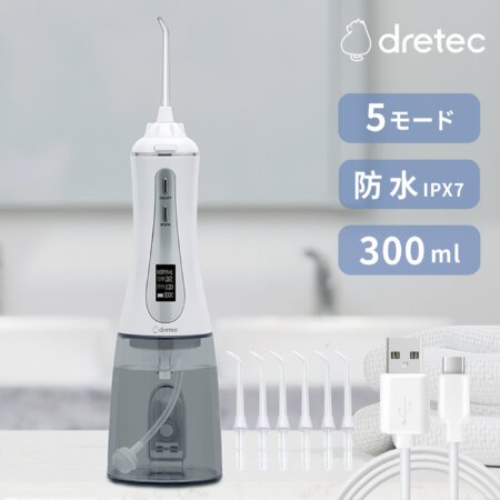 4536117044584-a Doritec 口腔沖洗器(附6支交替刷頭) 55158