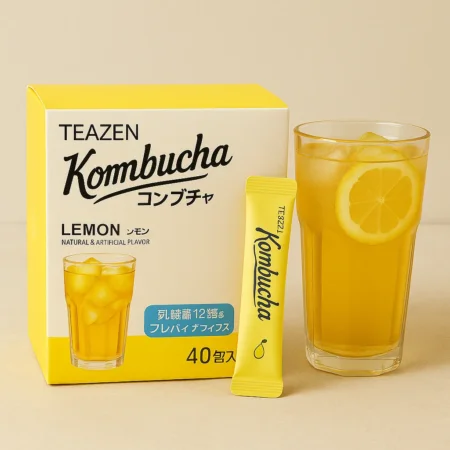 TEAZEN_Kombucha_Lemon TEAZEN 康普茶40入 69194