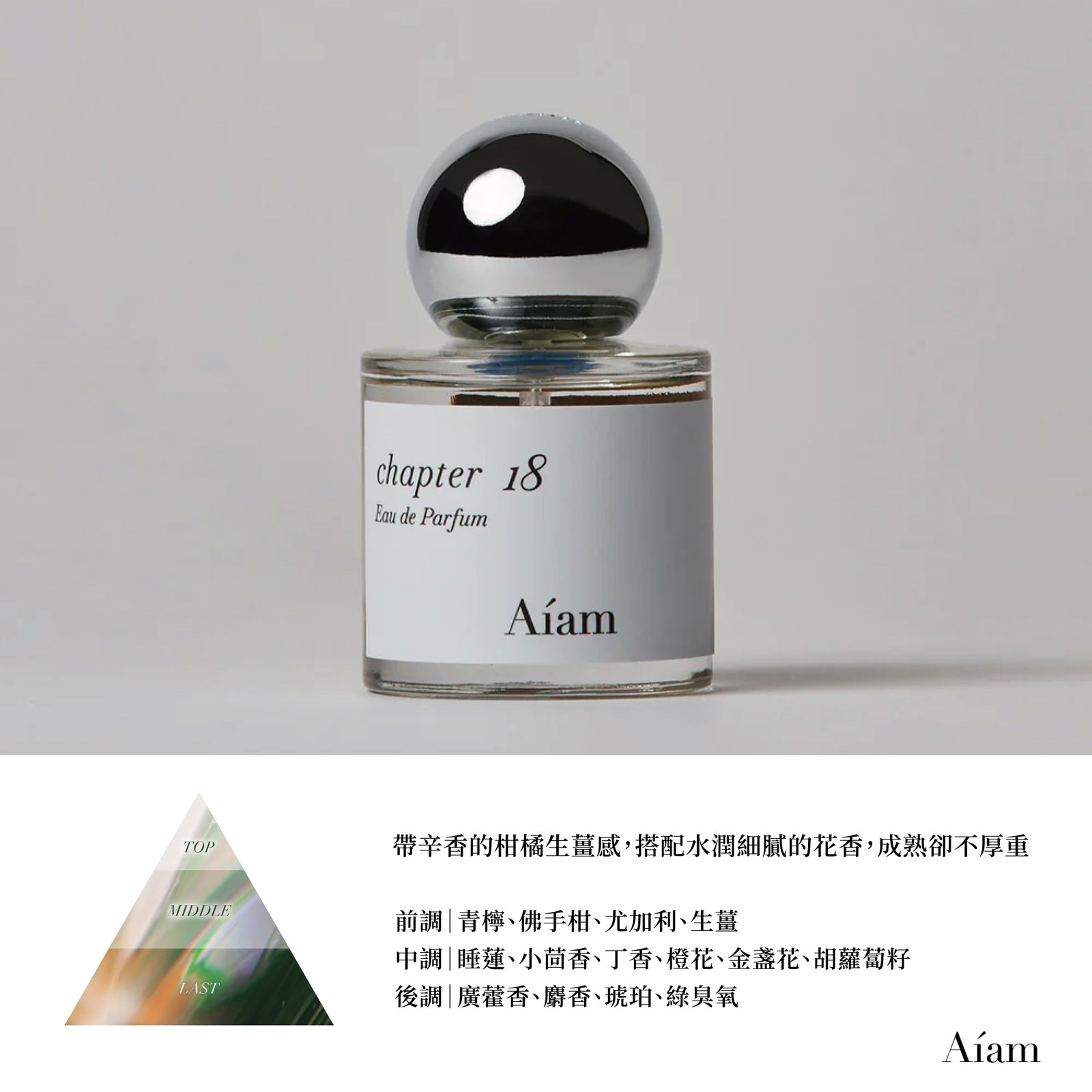 【小小體驗】小眾中的小眾 高質感Aíam香水:圖片 6